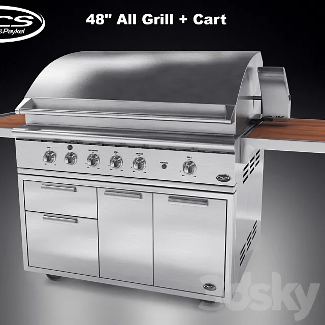 DCS by Fisher & Paykel 48 " 3DModel