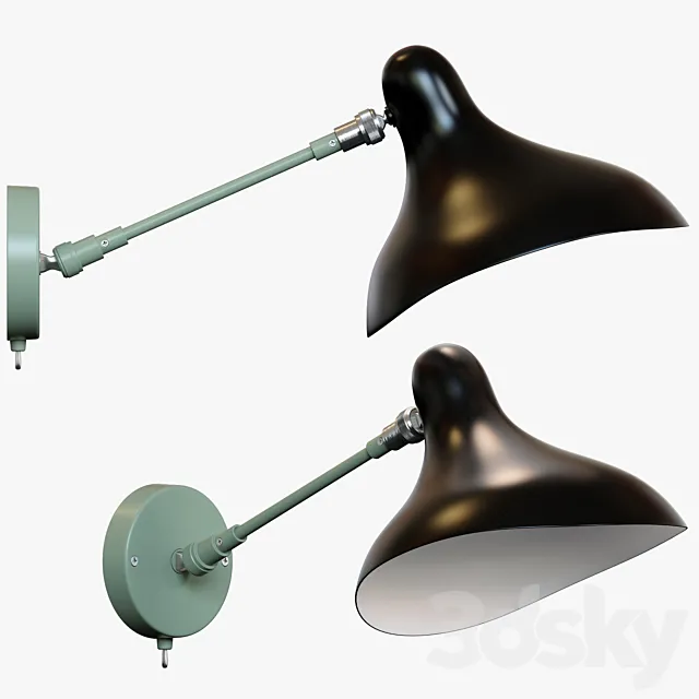 DCW BS5 Wall Light 3DModel