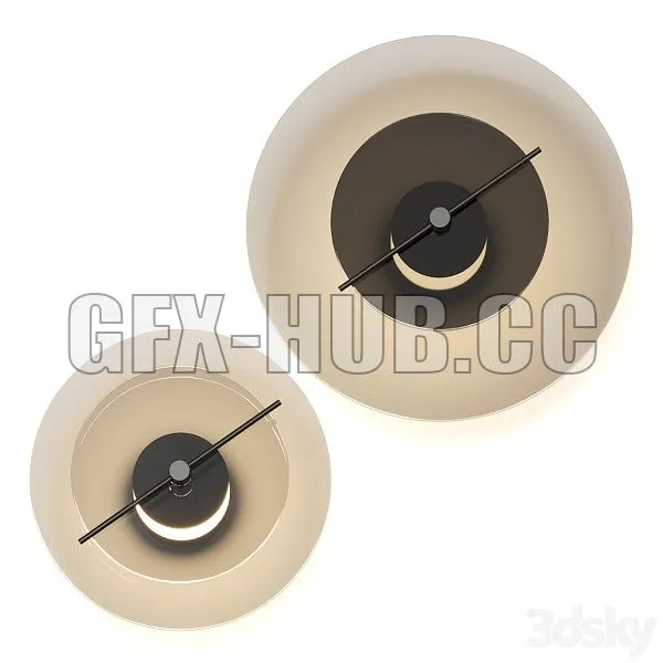 DCW Editions Delumina Wall Lamps 3D Model
