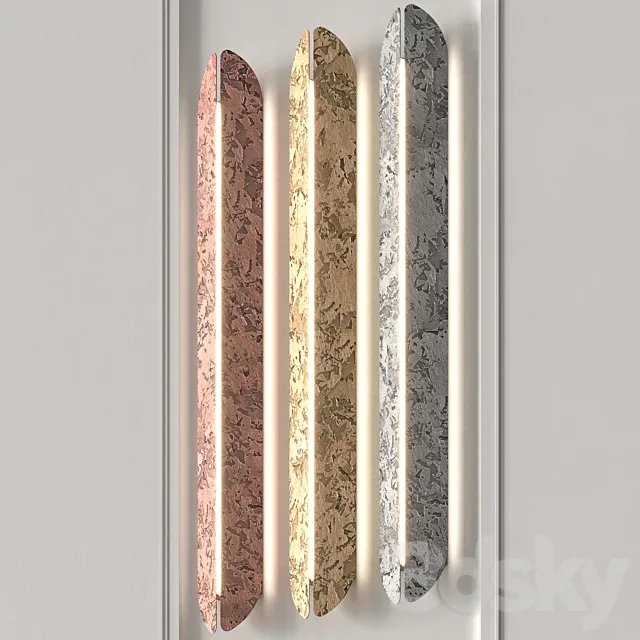 De Castelli Aare Wall Lamps 3D Model