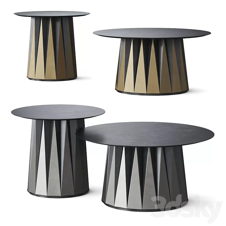 De Castelli Coste Coffee Tables 3D Model