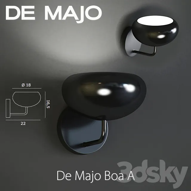 De Majo Boa A 3D Model