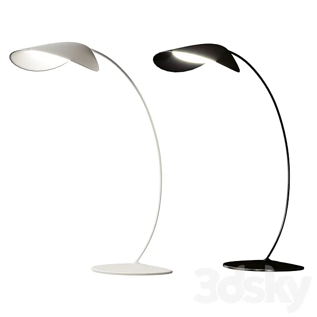 De Padova Circle Floor Lamp 3D Model