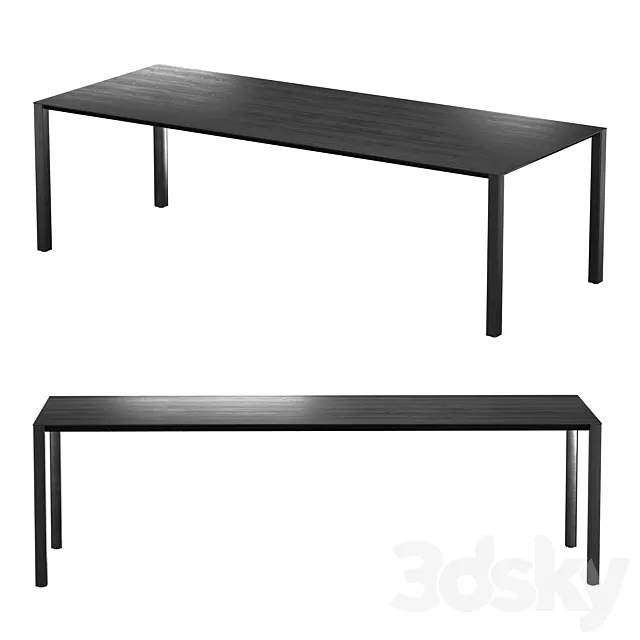 DE PADOVA SHADOW TABLE 3D Model