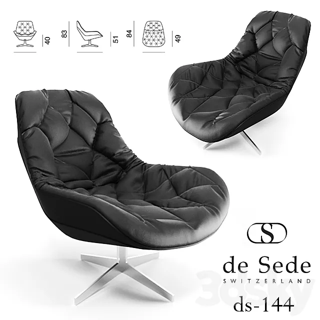 de sede ds-144 3DModel