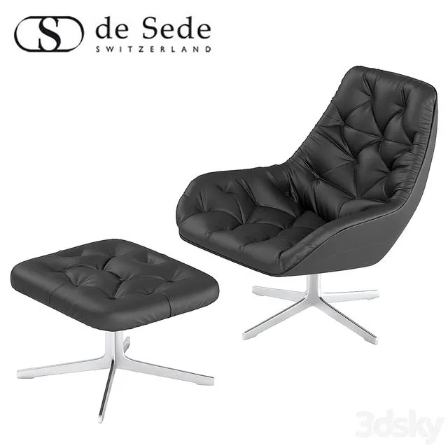 De Sede DS 144 Armchair 3D Model