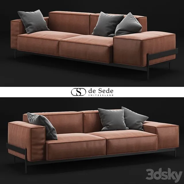 De Sede DS-21 Sofa 3D Model