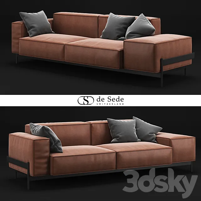 De Sede DS-21 Sofa 3D Model