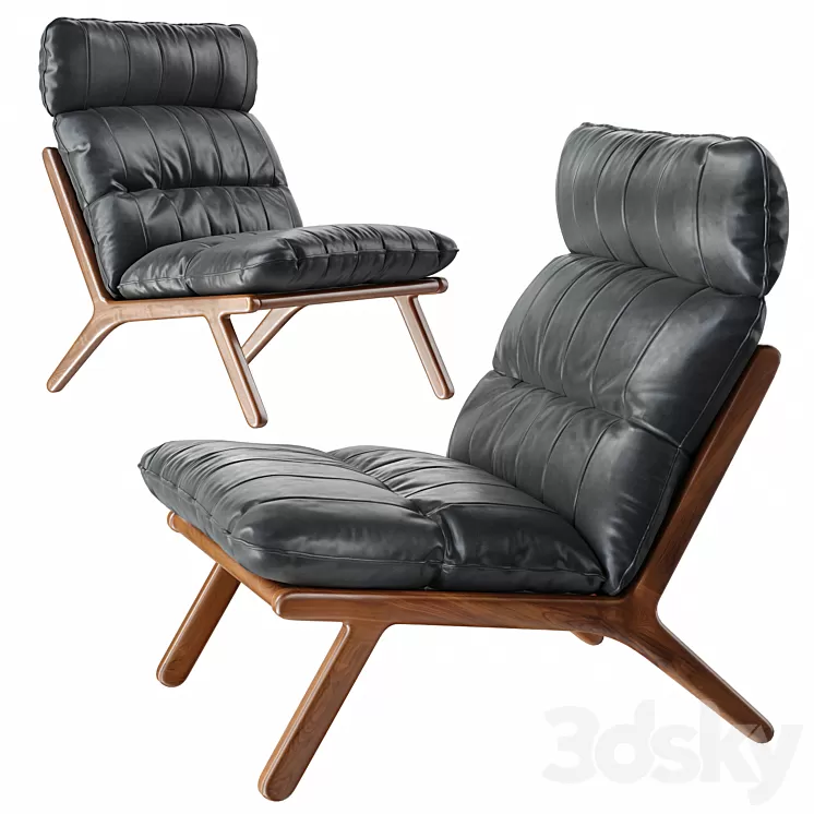 de Sede DS-531 Armchair with headrest 3D Model Free