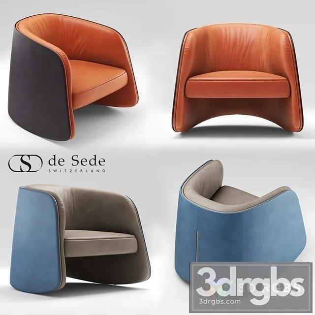 De Sede DS 900 Armchair 3D Model Free