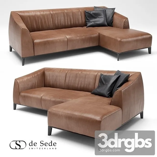 De Sede Sofa 02 3D Model Free