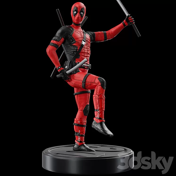 DEADPOOL 3D Model