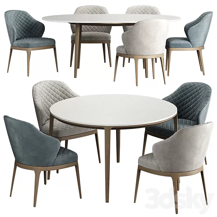 DEAN Chair Table 3D Model