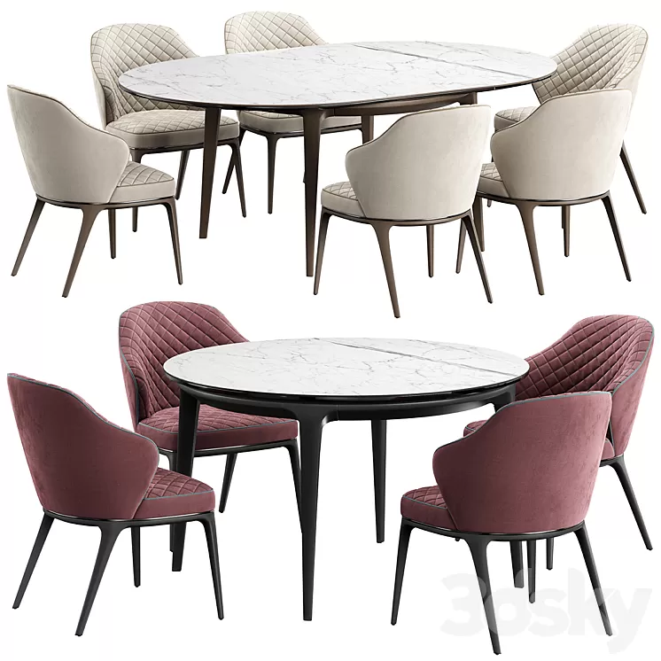 DEAN konyshev Chair Play Table 3D Model