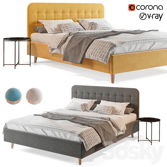 Deans bed divan.ru 3DModel