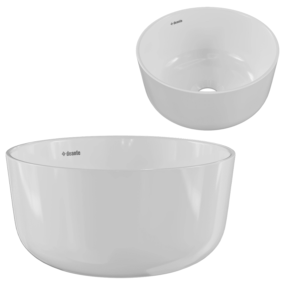 Deante - Ceramic washbasin Jasmin 3D Model