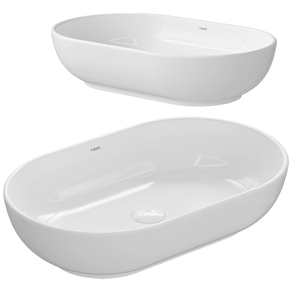 Deante - Ceramic washbasin Peonia 3D Model