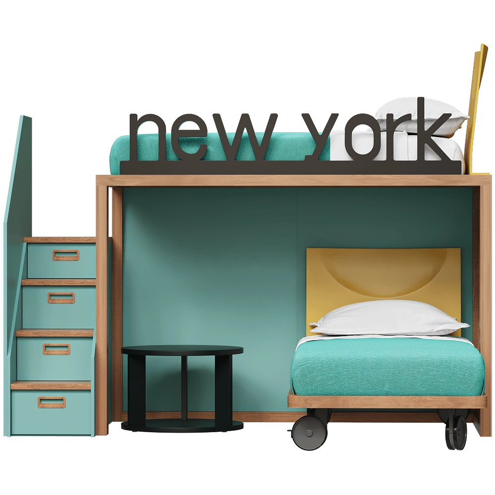 Dearkids - Children's beds Dearkids 3D Model