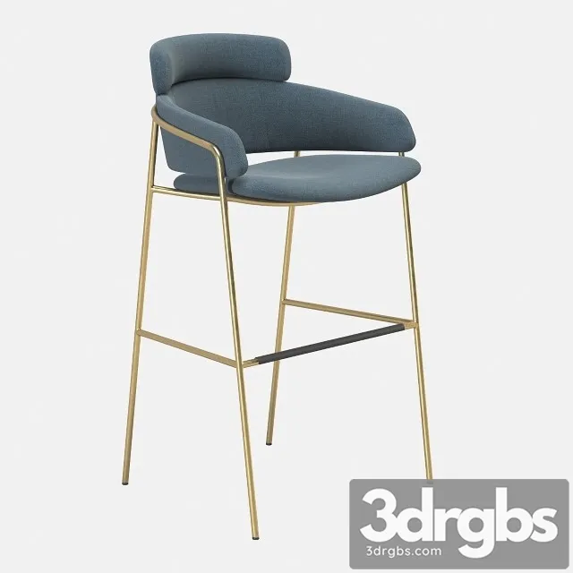 Debi Strike Stool 3D Model Free