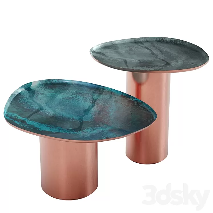 DeCastelli Drops Coffee Table 3D Model