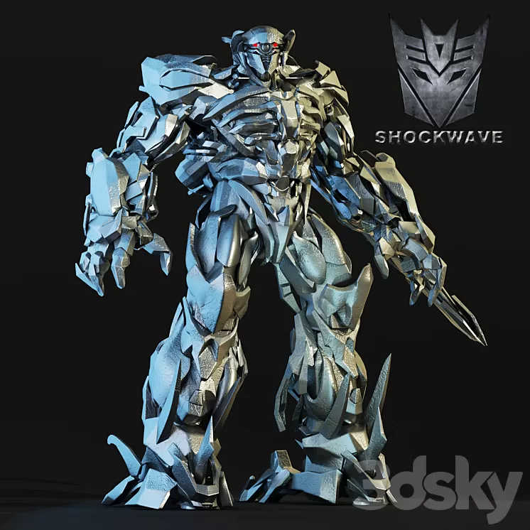 Decepticon SHOCKWAVE 3D Model
