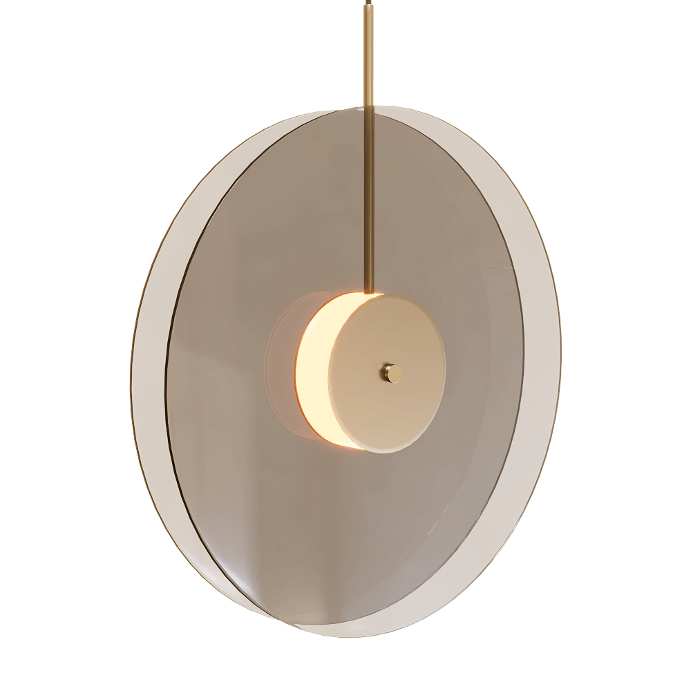 DECHEM studio - Pendant lamp ECLIPSE VERTICAL 3D Model