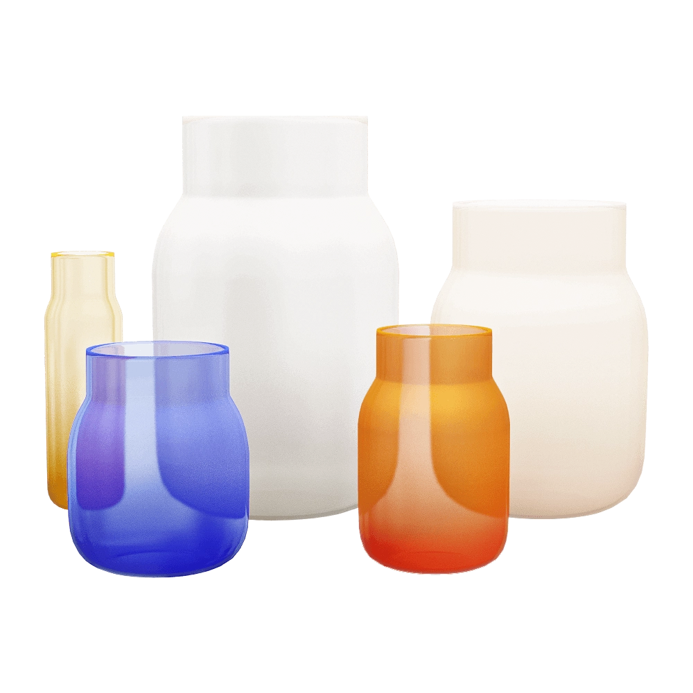 DECHEM studio - Vases BANDASKA 3D Model
