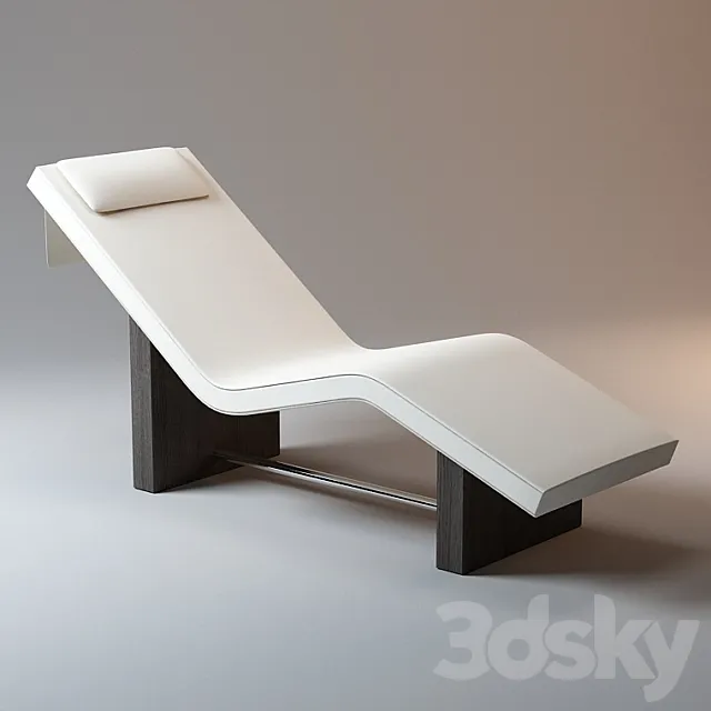 deck chair 3D Model