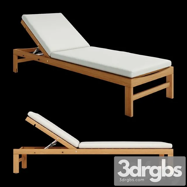 Deck Chair Ethimo Sand 3D Model Free