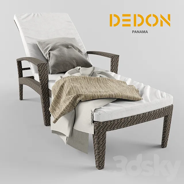 Deckchair Dedon 3D Model