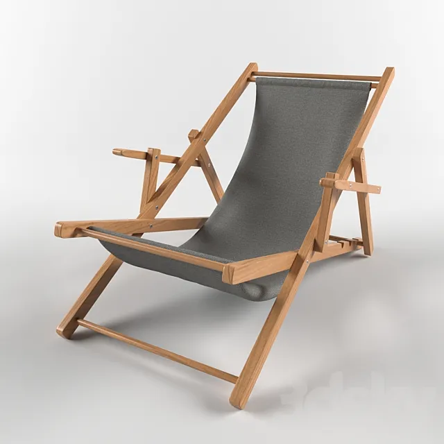 Deckchair "Grace" 3D Model