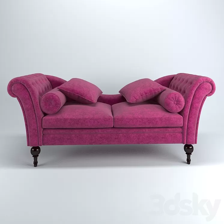 Deckchair Guadarte Lounge Z80434 3D Model