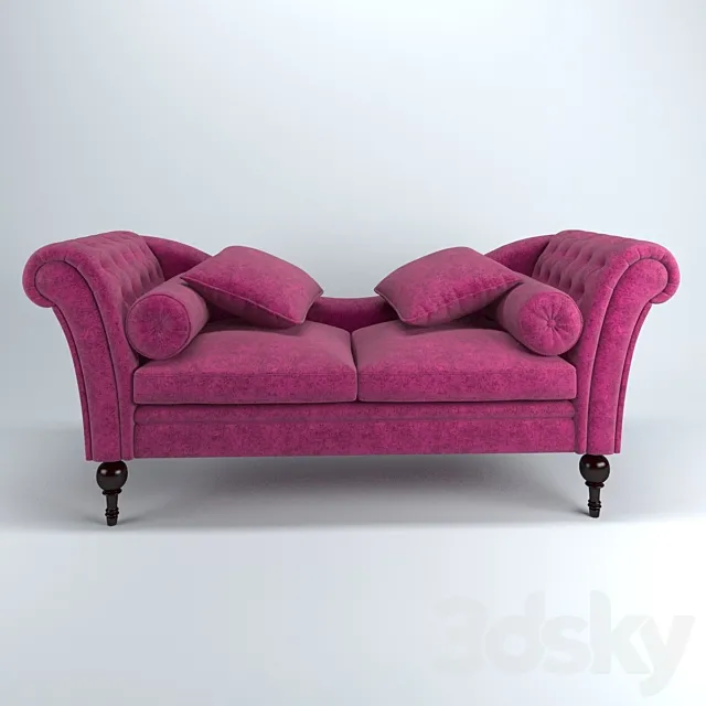 Deckchair Guadarte Lounge Z80434 3D Model