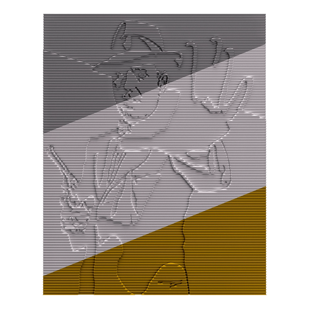 Deco Line - Al Capone 3D Model