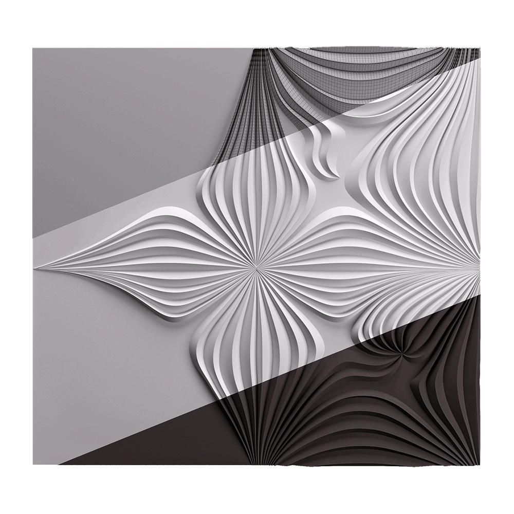 Deco Line - Aster 3D Model