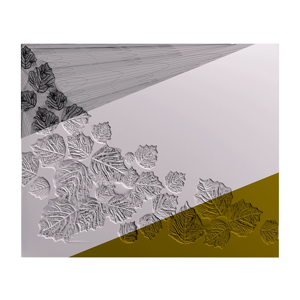 Deco Line - Birch 3D Model