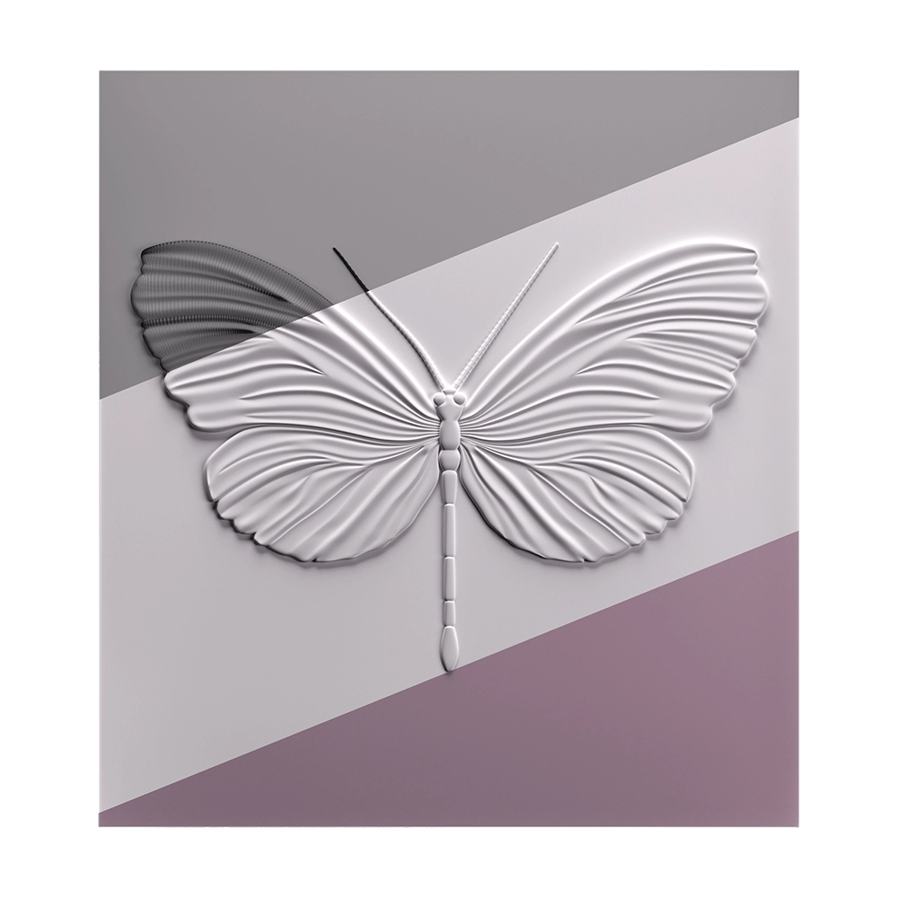 Deco Line - Butterfly 3D Model