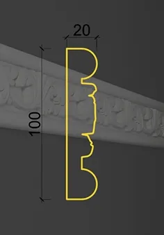 Deco Line - Deco Line MK-23 3D Model