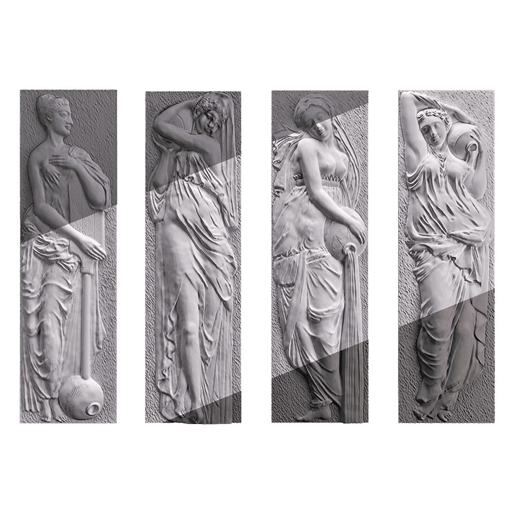 Deco Line - Fountain of innocents 3D Model