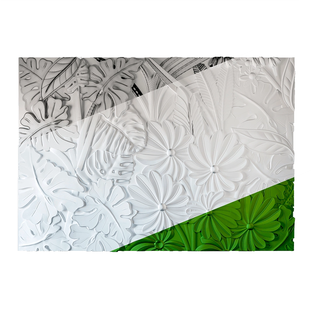 Deco Line - Greens 3D Model