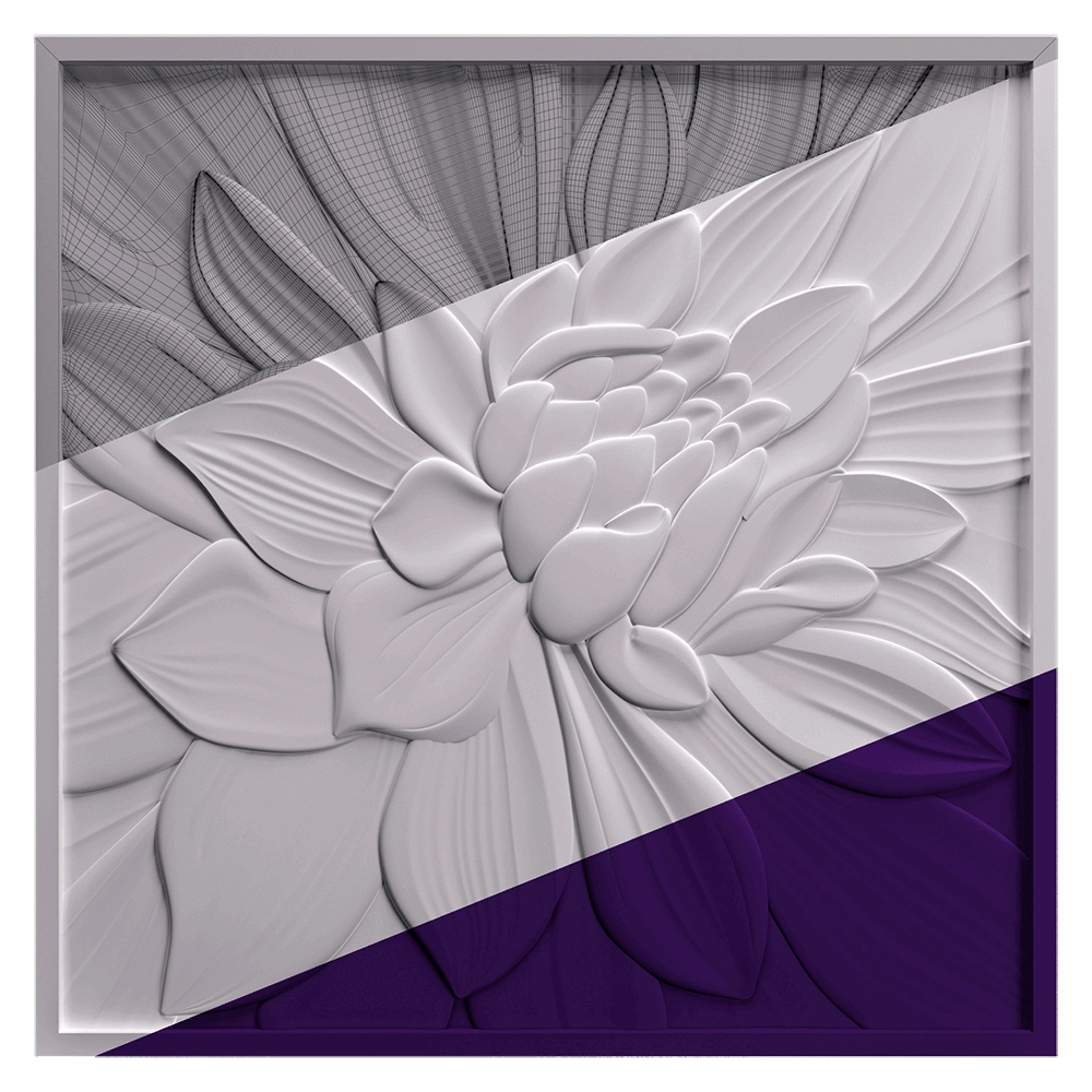 Deco Line - Lotus 3D Model