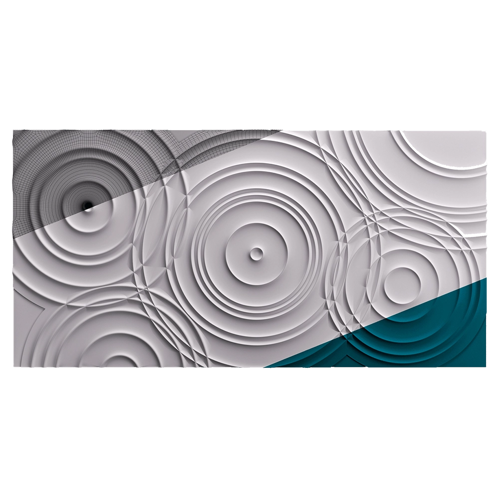 Deco Line - Music 3D Model