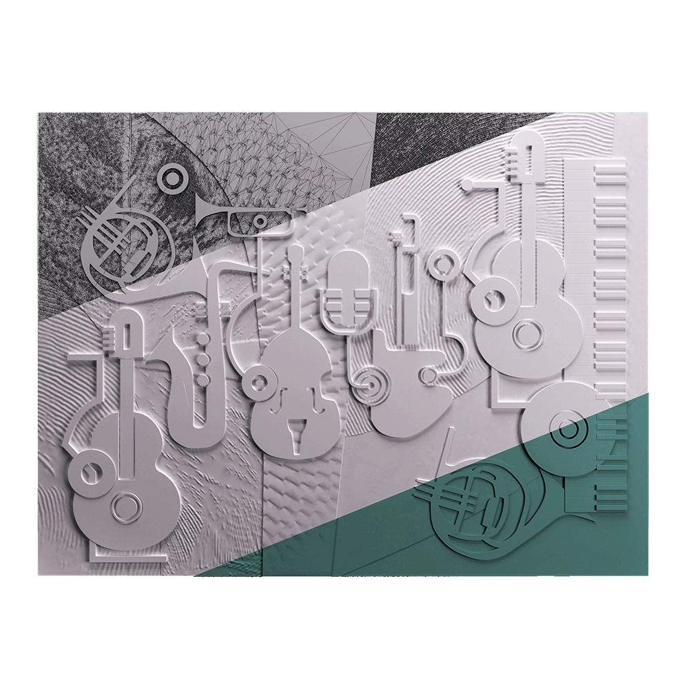 Deco Line - Orchestra 3D Model