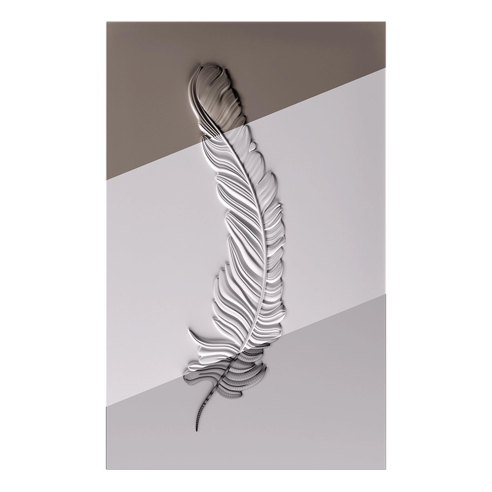 Deco Line - Pluma 3D Model