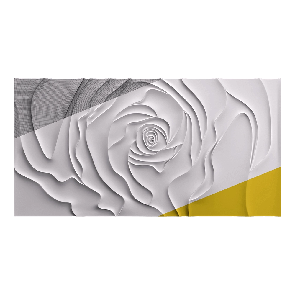 Deco Line - Rose 3D Model