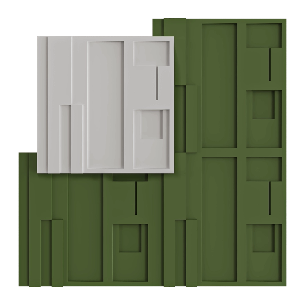 Deco Line - TETRIS 3D Model