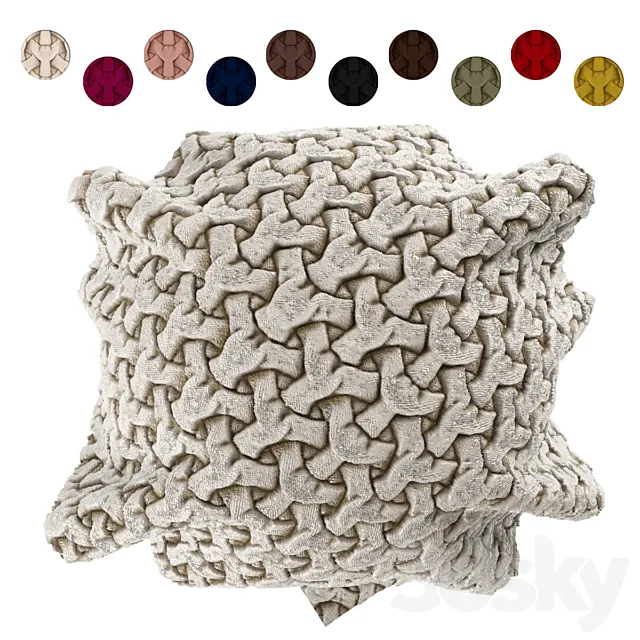 Decobel 3D Castore - 10 textiles 3D Model