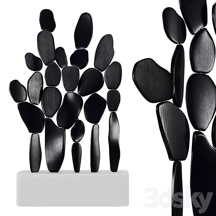 Decor Cacti 3D Model