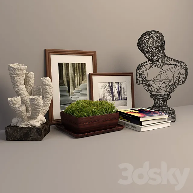 decor coral 4 3D Model