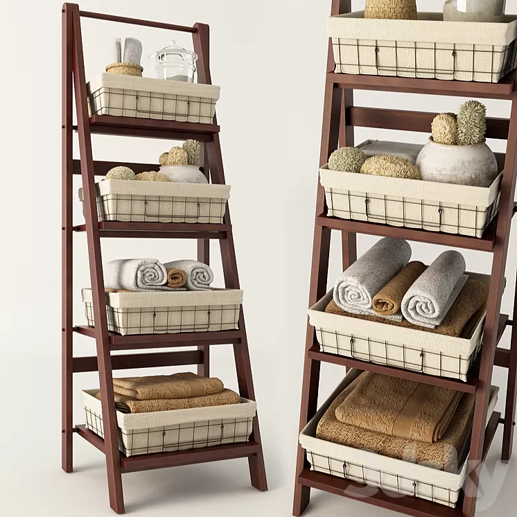 Decor for bathrooms 3D Model